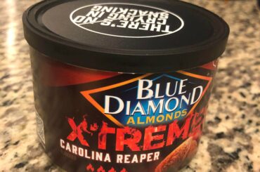 Tried these Carolina reaper almonds for the first time. Not that spicy but definitely have a solid flavor. 7.5/10