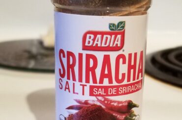 Badia Sriracha Salt, best salt ever. Found at Dollar Tree