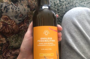 A gose with mango, habanero and cilantro? This should be interesting.