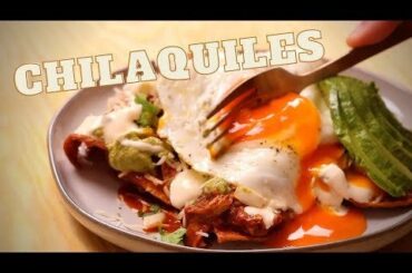 Turning Air Fryer Tortilla Chips Into Chilaquiles