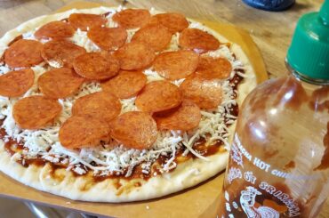 You guys ever make pizza and just use Sriracha as the sauce?