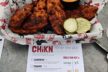 CHiKN (Pittsburgh, PA) Damn Hot tenders.