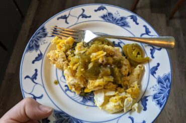 Pickled jalepenos, hatch green chili, and tomatillo hot sauce