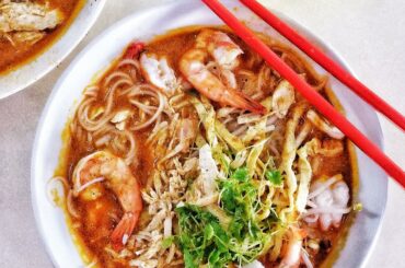 Sarawak Laksa from Malaysia - the “breakfast of the gods” as claimed by the late Anthony Bourdain