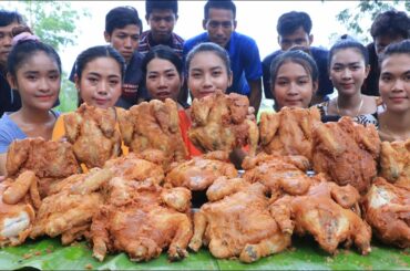 Amazing cooking chicken crispy with chili sauce recipe in my homeland - Chicken crispy recipe