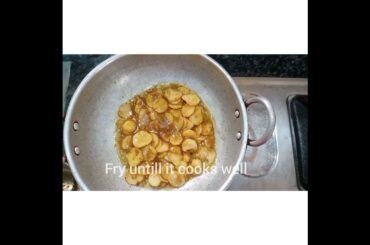 easy 10 Minutes recipe potato chilli/ easy evening snack potato chilli