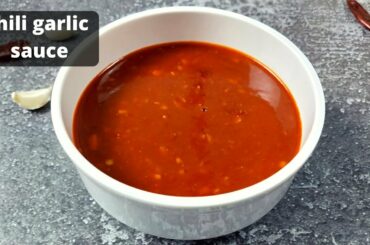 Chilli Garlic Dip Recipe - Homemade Chilli Garlic Sauce - FoodieFriend