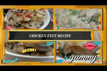Chicken Feet Recipe | In Chili Gata twist with Veggies ~Ala Lu