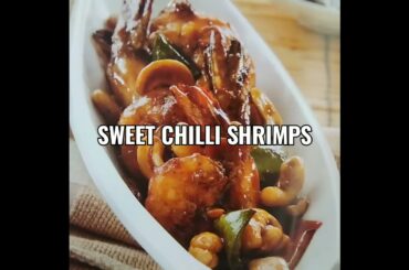 Sweet chilli shrimps Delicious recipe