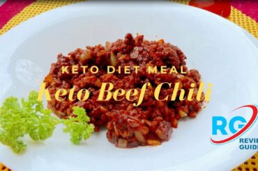 Keto Beef Chili | Best Keto Diet Recipes