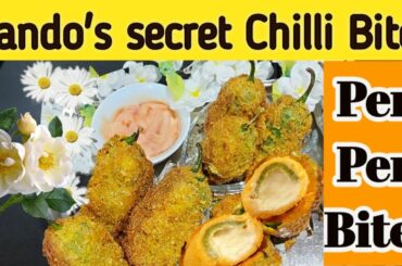 Peri Peri Bites Nando's Special chilli Bite recipe | How to make easy and tasty chilli snack.
