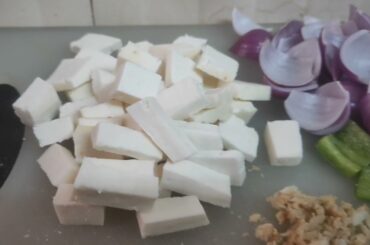 chilli paneer/ easy to make/home-made food/recipe/