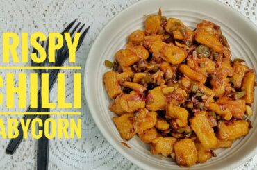 Crispy Chilli Babycorn || Quick and Tasty Snack Recipe || Veg Starter Recipe