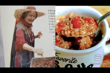 Lady Bird Johnson's Pedernales River Chili Recipe