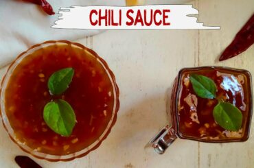 CHILI SAUCE RECIPE IN 2 WAYS | CHILI SAUCE RECIPE | HOMEMADE CHILI SAUCE | SWEET CHILI SAUCE RECIPE