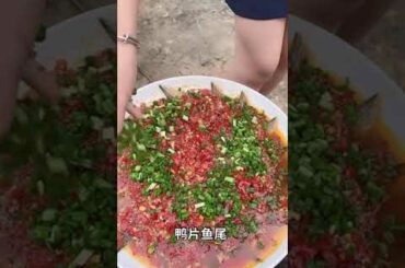 Snail of fish To Hot Red Chili Recipe