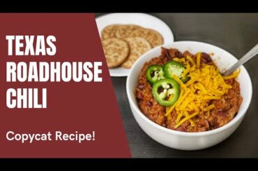 Texas Roadhouse Chili Recipe ( Copycat)