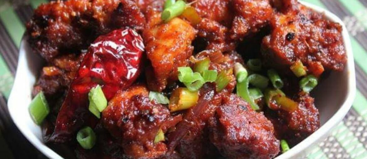 Best Ever Chilli Chicken Recipe | Dry Chicken Chilli Recipe | Chili Chicken Eating At Home