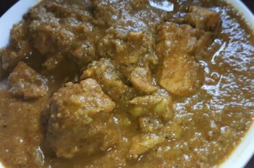 Andra chilli chicken curry  | spicy green chicken recipe | koli saru | pts kitchen