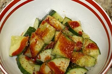 How to Make a Cucumber Bowl with Lime, Chamoy and Chili and Lime Powder