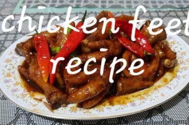 How to Cook Chicken Feet|Sweet chili chicken Feet Recipe|Felly