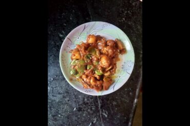 Mushroom Chilli Recipe | Quick And Easy