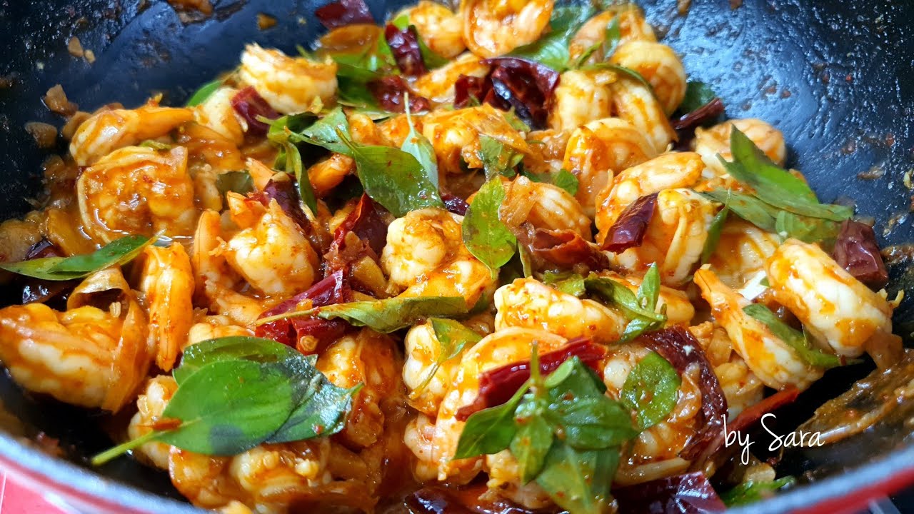 Spicy Chili Garlic Prawn Chili Chili