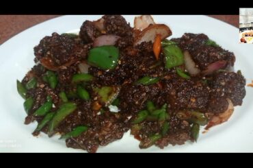 Mutton Chili Recipe | Mutton Dry | Unique mutton recipe | Spicy mutton chili