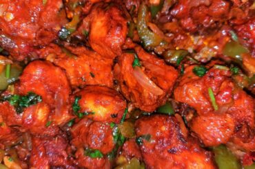 Chilli chicken recipe | Dry Chicken Chilli | Chicken Chilli.