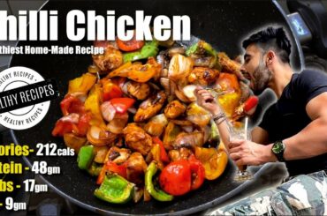 Fat Loss Recipe: How To Cook Low Calorie Chilli Chicken | Diet Hack