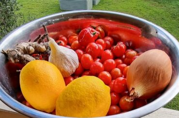 EASY "No Recipe" Habanero Chilli Cherry Tomato Sauce