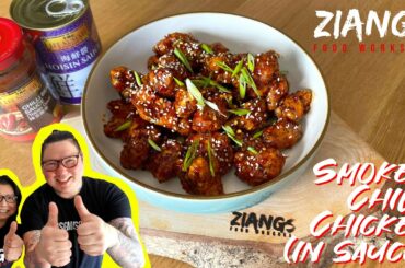 Ziangs: Smoked Chilli Chicken in sauce recipe by David Wong