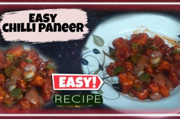 Easy chilli paneer recipe | fastest recipe | foodlicious umme