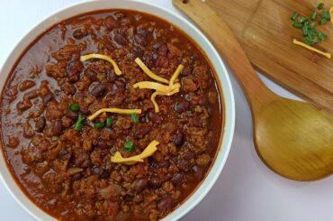 Chili Recipe - How to Make the Best and Easy Chili Recipe with Beans