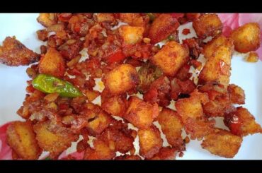 Spicy chilli idly recipe/chilli idli/leftover idli recipe/fry idli