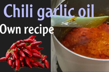 Chili garlic oil||my own recipe