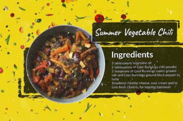 Summer vegetable chili