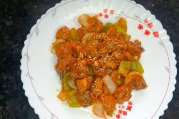 mushroom Chili||Chili Mushroom Dry Recipe|| restaurant style