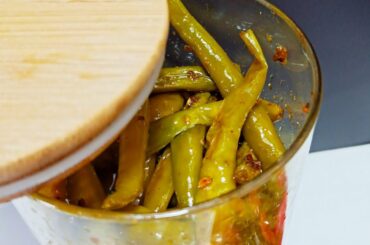 Green Chilli Achar Recipe