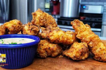 Crispy Chicken Tenders with Garlic Chili Sauce Recipe