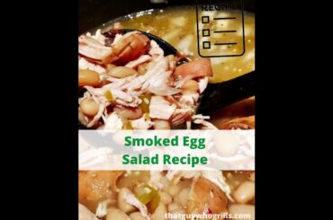 Smoked White Chicken Chili Recipe
