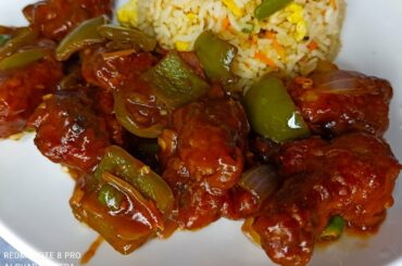 Chili chicken | Restaurant style chili chicken at home | Chili chicken recipe |