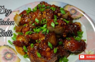 Dry Chicken Chilli | Chicken Chilli Dry Recipe
