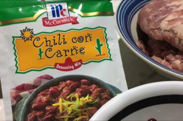 McCormick Chili con Carne Recipe | Silently Cooking | No Sound Food Video