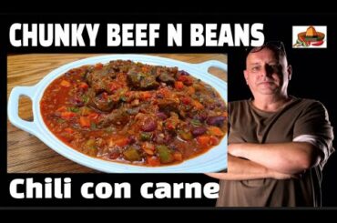 Chunky Beef & Red Beans | Chili Con Carne | Youtube