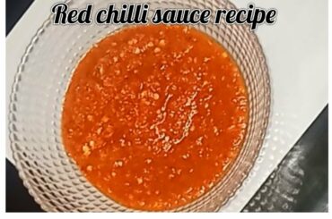 Shawarma Red Chili Sauce Recipe by iqra kitchen routine