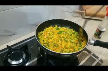 Recipe of chicken fried rice with chicken chilli recipe by:Cookingzone with Ali