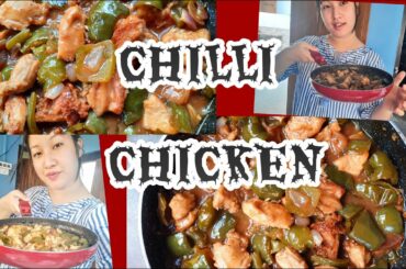 CHILLI CHICKEN RECIPE || Restaurant  Style Chilli Chicken//BODO VLOG || VLOG-10 ||