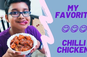 My favorite Chilli Chicken