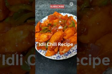 Idli Chili Recipe Very Easy Recipe#shortsvideo#youtubeshorts# Santhali Vlogger Kavita